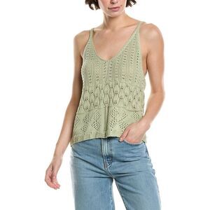 Meiven Womens  Knit Top, Green